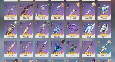 CONTA GENSHIN IMPACT ALBEDO,DILUC,VENTI,QIQI,ZHONGLI,MONA