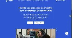 Script HelpDesk PHP, Suporte, Com Site e Chat Online