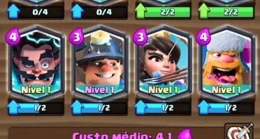 Conta Clash Royale Arena 11, Lendárias Nvl 2