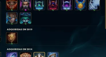 Conta Rara de 2010 skins raras plat 1