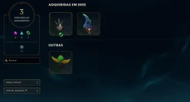 Conta Rara de 2010 skins raras plat 1
