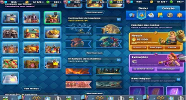 Conta Clash Royale torre LVL 16