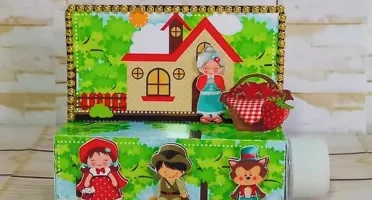 Kit Especial 100 Peças Chapeuzinho Vermelho
