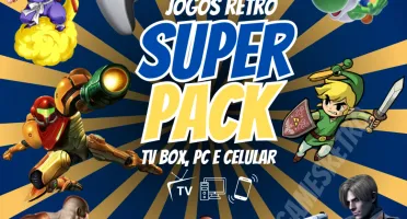 Super Pack Com Todos os Emuladores + Coleção De Jogos