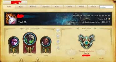 CONTA MESTRE 63 CHAMPS 13 SKINS