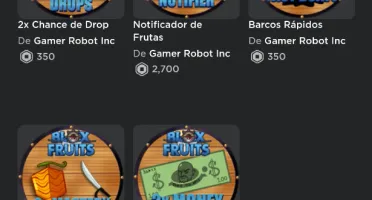 Conta Blox Fruits Custo Benefício