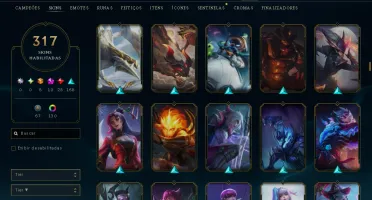 Conta League Of Legends Full acesso com todos os personagens