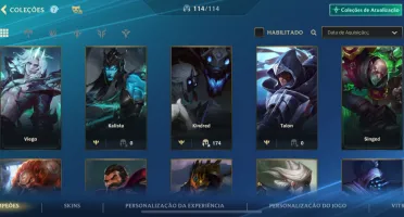 Conta WILD RIFT 500 skin