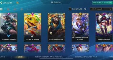 Conta WILD RIFT 500 skin