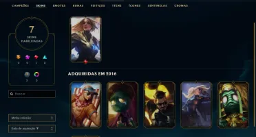Conta League Of Legends - Unranked com 30 champs