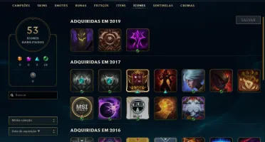 Conta League Of Legends - Unranked com 30 champs