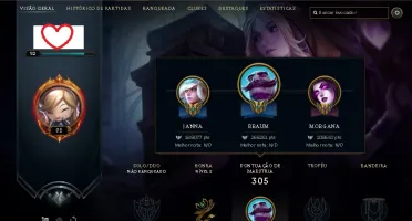 CONTA LEAGUE OF LEGENDS LVL 82 com 48 skins 129 champs