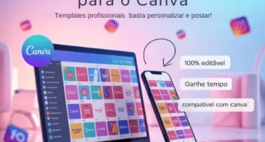 Kit Perfil Profissional Mais de 700 Posts Canva