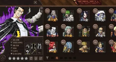 Conta GLA com quase todos os personagens