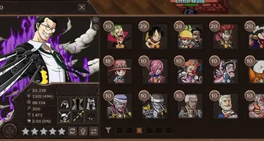 Conta GLA com quase todos os personagens