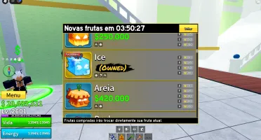 Conta blox fruit com game passes, yoru entra outros