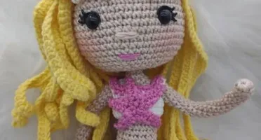 Sereia em Amigurumi
