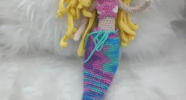 Sereia em Amigurumi