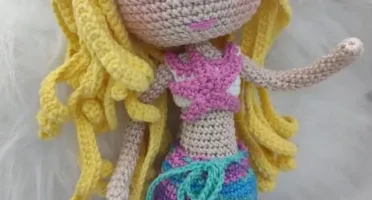 Sereia em Amigurumi