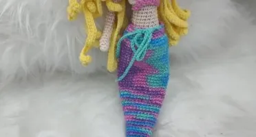 Sereia em Amigurumi