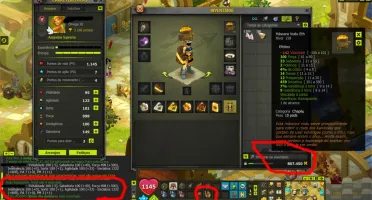 Conta lvl 200 dofus server crocabulia