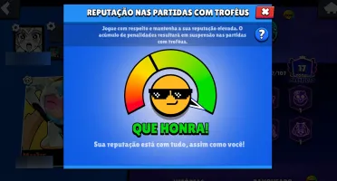 Conta com todos os Brawlers, mais de 47k de troféus e etc