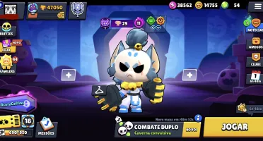Conta com todos os Brawlers, mais de 47k de troféus e etc
