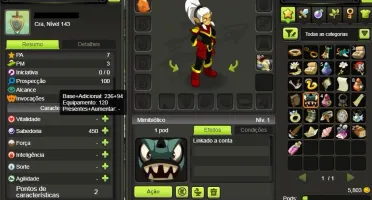 CONTA TOP DOFUS TOUCH SERVER BRUTAS