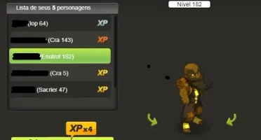 CONTA TOP DOFUS TOUCH SERVER BRUTAS