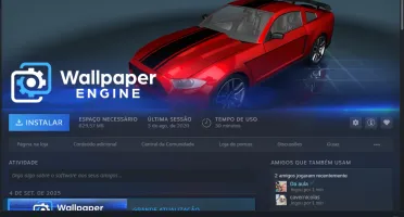 Conta Steam - CS2 PRIME + Medalhas + Wallpaper Engine