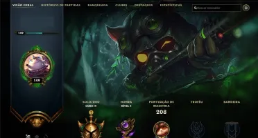 Conta LOL Gold 4