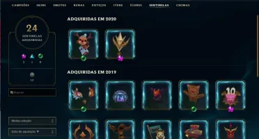 Conta LOL Gold 4