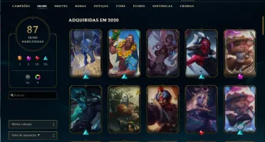 Conta LOL Gold 4