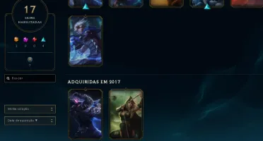 Conta league of legends unranked
