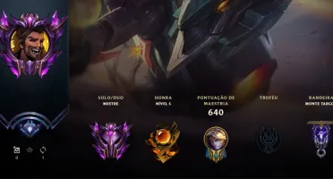 Conta LoL Mestre 252 SKINS