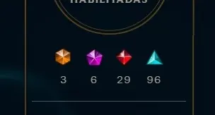 Conta LoL Mestre 252 SKINS