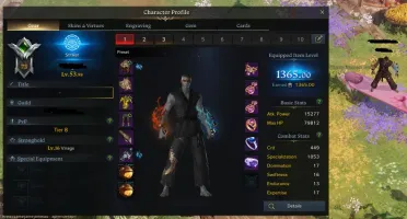 Conta Lost ark iLVL 1365 + ALT iLVL 1330