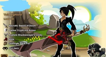 Conta AQW Lvl 100, VHL,LR,NSOD Varias classes e varios itens