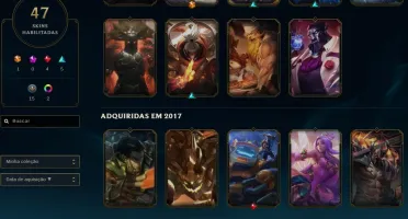 Conta de lol platina 3