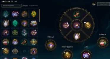 Conta de lol platina 3