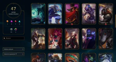 Conta de lol platina 3