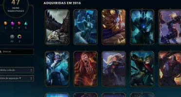 Conta de lol platina 3