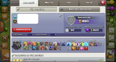 CLASH OF CLANS CV 9 LVL 106