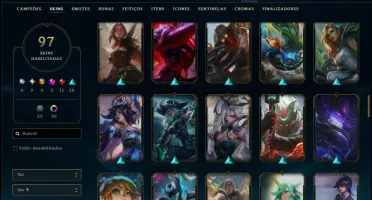Platina 2 com 130 Champs e 92 Skins ( ADC / MID / TOP )