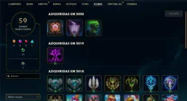 Bronze 4 com 35 Champs e 6 Skins