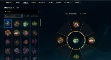 Bronze 4 com 35 Champs e 6 Skins