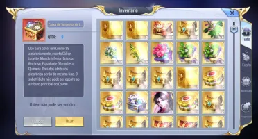 SAINT SEIYA AWAKENING - COM GEMAS AVANÇADAS E LIVROS
