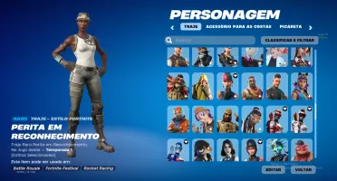 Conta de fortnite capitulo 1