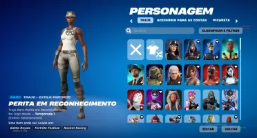Conta de fortnite capitulo 1