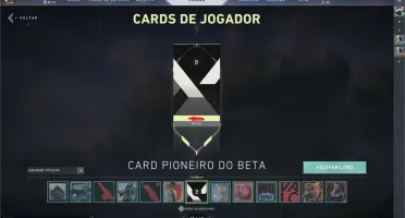 Acc Valorant c/ várias SKINS CARAS/Itens do Beta/Battle Pass